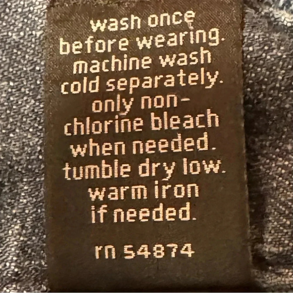 THE LIMITED Blue Denim Tailored Short Size. 6 R - Picture 6 of 6